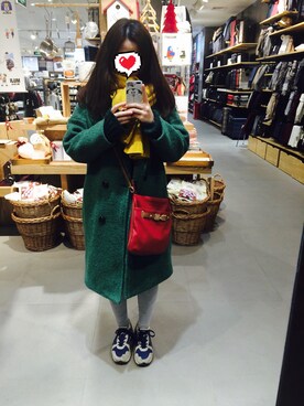 「WINTER STYLE」｜「アイテム（ショルダーバッグ）」を使った、potato's cookieさん（レディース・163cm）の春コーディネート