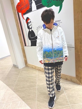「go slow caravan」｜「アイテム（ジャケット/アウター）」を使った、りょうさん（メンズ・168cm）の冬コーディネート
