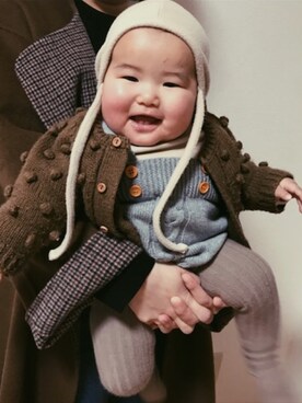 みーみさん（キッズ・70cm）の冬コーディネート