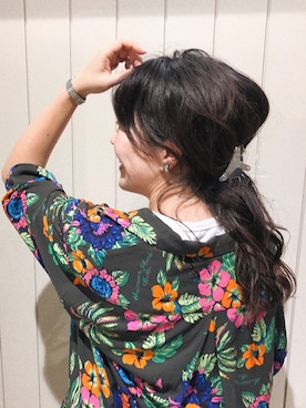 Rodeo Crowns Wide Bowl ロデオクラウンズワイドボウル のバレッタ ヘアクリップを使った人気ファッションコーディネート Wear Rodeo Crowns Wide Bowl ロデオクラウンズワイドボウル のバレッタ ヘアクリップを使った人気ファッションコーディネート Wear