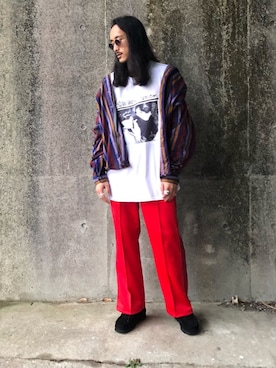 SEISHIROさん(メンズ・173cm)の春コーディネート