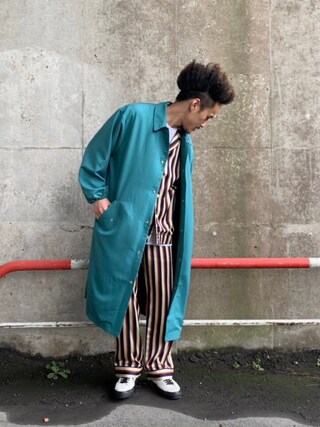 SEISHIRO使用「CIAOPANIC（ステンカラーコート/スプリングコート）」的時尚穿搭
