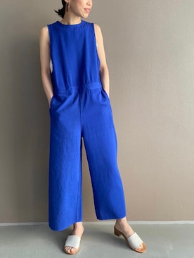 「BEARDSLEY」｜「アイテム（オールインワン・サロペット）」を使った、yuka5942さん（レディース・160cm）の春コーディネート