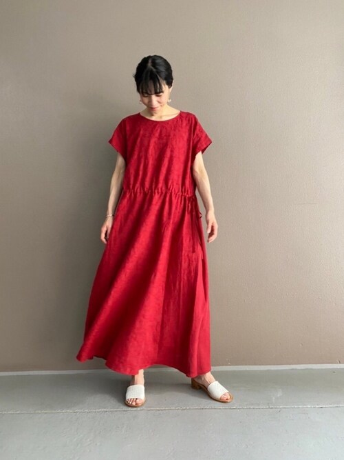 BEARDSLEY（ビアズリー）の「花刺繍ロングワンピース（ワンピース