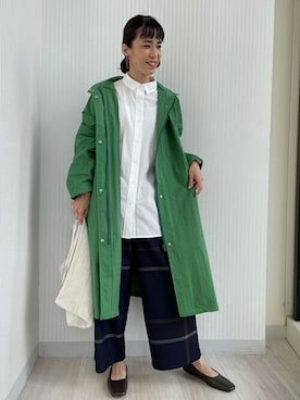 「スクエアトゥ」｜「アイテム（財布/小物）」を使った、yuka5942さん（レディース・160cm）の秋コーディネート