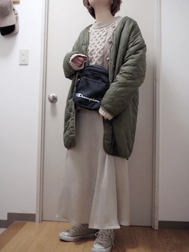 miki☺︎♡さん（レディース・160cm）の冬コーディネート