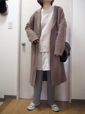 「archives e'pice（アルシーヴエピス）のアイテム」を使った、miki☺︎♡さん（レディース・160cm）の冬コーディネート