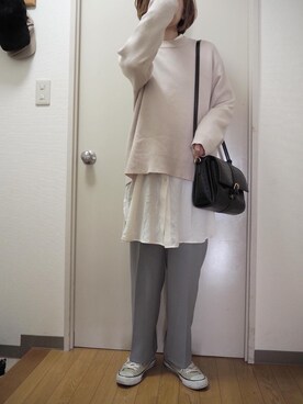 「archives e'pice（アルシーヴエピス）のアイテム」を使った、miki☺︎♡さん（レディース・160cm）の冬コーディネート