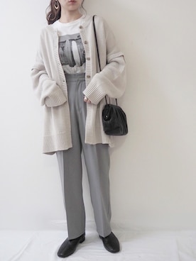 「archives e'pice（アルシーヴエピス）のアイテム」を使った、miki☺︎♡さん（レディース・160cm）の秋コーディネート