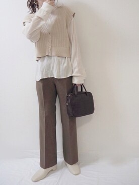 miki☺︎♡さん（レディース・160cm）の秋コーディネート