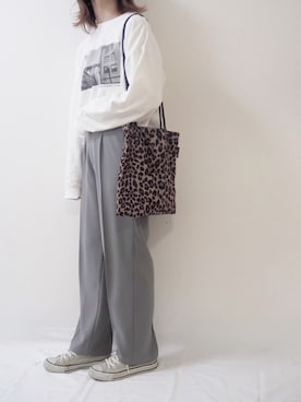 「archives e'pice（アルシーヴエピス）のアイテム」を使った、miki☺︎♡さん（レディース・160cm）の秋コーディネート