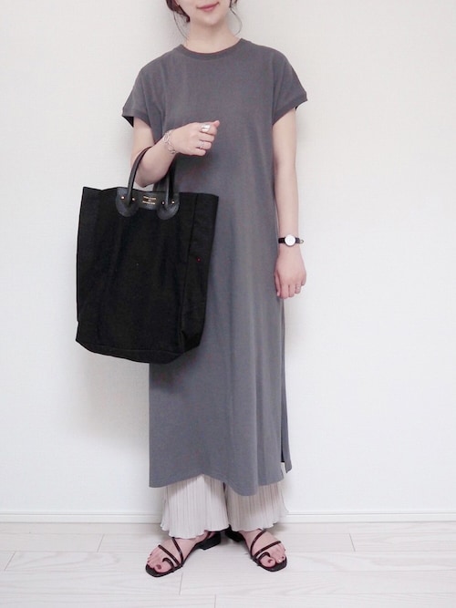 Miki しまむらのワンピースを使ったコーディネート Wear Miki しまむらのワンピースを使ったコーディネート Wear