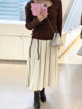 yukkyさん（レディース・161cm）の春コーディネート