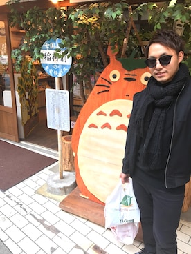 「Confirm（コンファーム）のアイテム（その他アウター）」を使った、TAKAHIROさん（メンズ・160cm）の春コーディネート