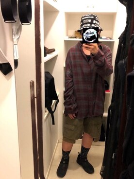 「black eye patch」｜iinioiさん（メンズ・170cm）の春コーディネート