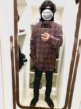 「SUB-AGE.（サベージ）のアイテム（パンツ）」を使った、iinioiさん（メンズ・170cm）の秋コーディネート