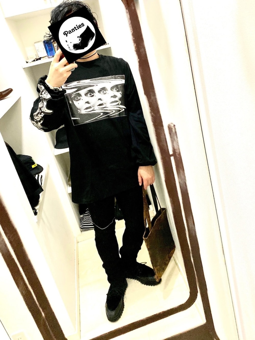 「UNDERCOVERのUCU4N01（チョーカー、その他）」を使った、iinioiさん（メンズ・170cm）の秋コーディネートの1枚目の写真