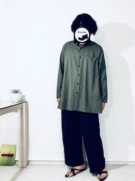 「neverlamp（ネバーランプ）のアイテム」を使った、iinioiさん（メンズ・170cm）の春コーディネート