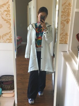 「日系休闲」｜「アイテム（ジャケット/アウター）」を使った、立花雨树さん（レディース・155cm）の夏コーディネート