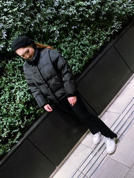 「airforce1」｜「アイテム（その他アウター）」を使った、siさん（レディース・159cm）の冬コーディネート