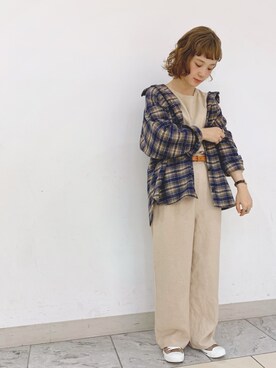 つ  ぐ  🐥さん（レディース・153cm）の秋コーディネート