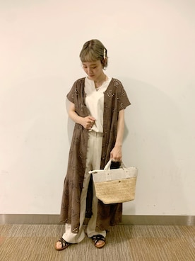 つ  ぐ  🐥さん（レディース・153cm）の夏コーディネート