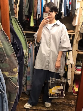 Shionさん(レディース・156cm)の夏コーディネート