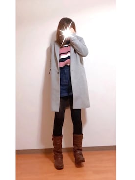 yukky さん（レディース・168cm）の冬コーディネート