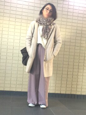 mitsuoさん（レディース・161cm）の冬コーディネート