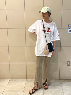 「SHENERY（シーナリー）のアイテム（財布/小物）」を使った、mryさん（レディース・163cm）の夏コーディネート