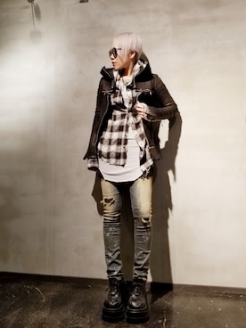 あやさん（レディース・170cm）の冬コーディネート