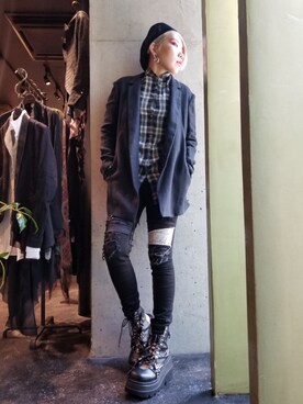 あやさん(レディース・170cm)の春コーディネート