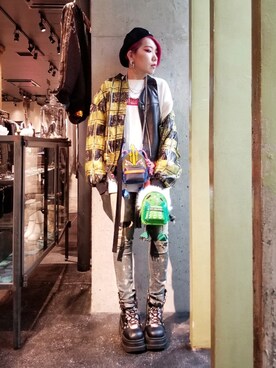 あやさん(レディース・170cm)の春コーディネート
