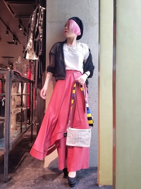 あやさん（レディース・170cm）の夏コーディネート