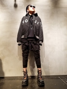 「SECOND LAB.（セカンド ラブ）のアイテム（アクセサリー）」を使った、あやさん（レディース・170cm）の夏コーディネート