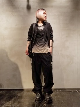 「KMRii」｜「アイテム（アクセサリー）」を使った、あやさん（レディース・170cm）の夏コーディネート