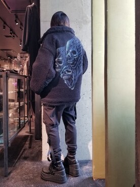 「SUPERTHANKS」｜「アイテム（ジャケット/アウター）」を使った、あやさん（レディース・170cm）の秋コーディネート