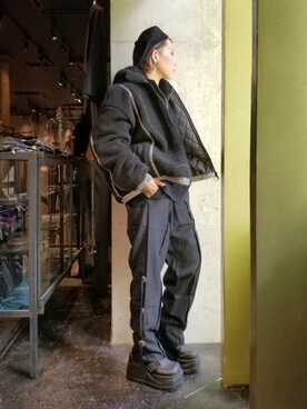 「NAISSANCE（ネサンス）のアイテム（トップス）」を使った、あやさん（レディース・170cm）の秋コーディネート