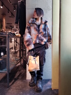 「A.A.Spectrum（エーエースペクトラム）のアイテム（ジャケット/アウター）」を使った、あやさん（レディース・170cm）の秋コーディネート