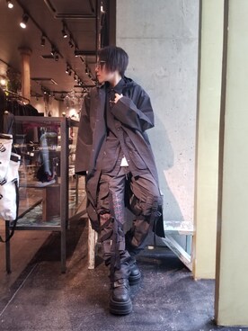 「KMRii」｜「アイテム（アクセサリー）」を使った、あやさん（レディース・170cm）の冬コーディネート