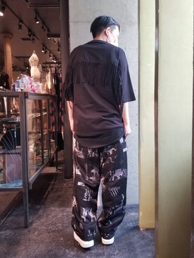 「Azuma.（アズマ）のアイテム（パンツ）」を使った、あやさん（レディース・170cm）の春コーディネート