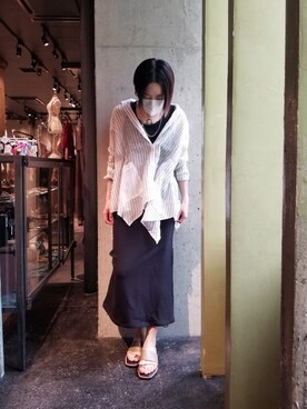 あやさん（レディース・170cm）の夏コーディネート