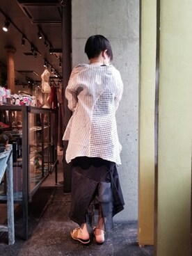 あやさん（レディース・170cm）の夏コーディネート