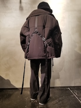 「ajew（エジュー）のアイテム（アクセサリー）」を使った、あやさん（レディース・170cm）の秋コーディネート