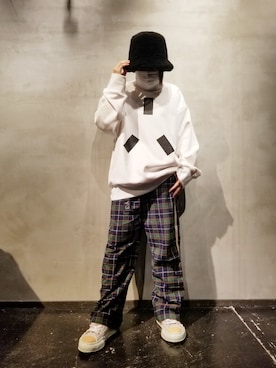 「A.A.Spectrum（エーエースペクトラム）のアイテム」を使った、あやさん（レディース・170cm）の秋コーディネート