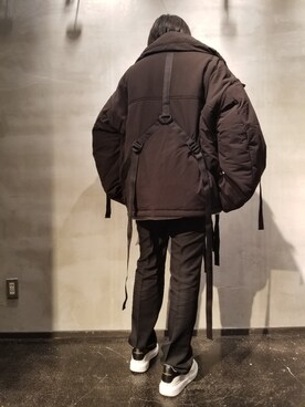 「A.A.Spectrum（エーエースペクトラム）のアイテム」を使った、あやさん（レディース・170cm）の秋コーディネート