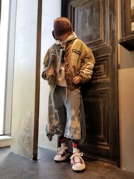 あやさん（レディース・170cm）の冬コーディネート