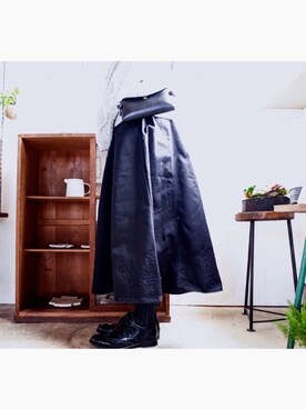 「atelier bloom（アトリエブルーム）のアイテム」を使った、atelier bloomさん（レディース・152cm）の冬コーディネート