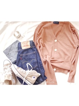 「FRAMeWORK（フレームワーク）のアイテム」を使った、atelier bloomさん（レディース・152cm）の冬コーディネート