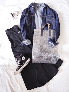 「アイテム（バングル/リストバンド）」を使った、atelier bloomさん（レディース・152cm）の春コーディネート